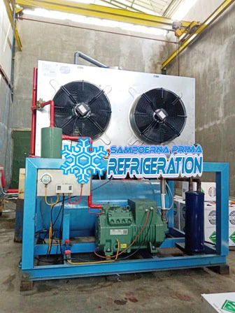 Mesin es tube kapasitas 5 Ton produksi Sampoerna Prima Refrigeration